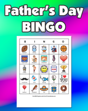 Father's Day BINGO Game