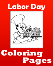 Labor Day Coloring Pages