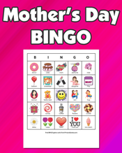 Mother's Day BINGO Game