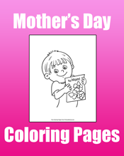 Mother's Day Coloring Pages