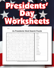 Presidents' Day Worksheets