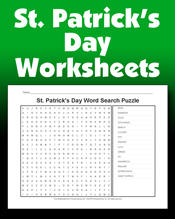 St. Patrick's Day Worksheets